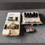 Load image into Gallery viewer, BMW 1 F20 PRE LCI 118i  N13B16A  ENGINE CONTROL UNIT ECU KEY LOCK SET - 8610484