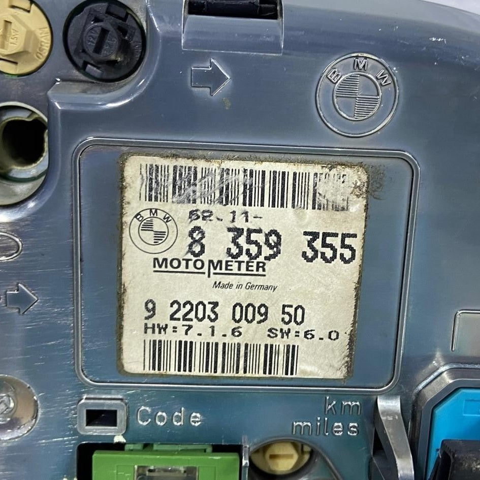 OEM BMW 5 Series E34 1988‑1996 Speedometer Instrument Cluster 8359361 Genuine