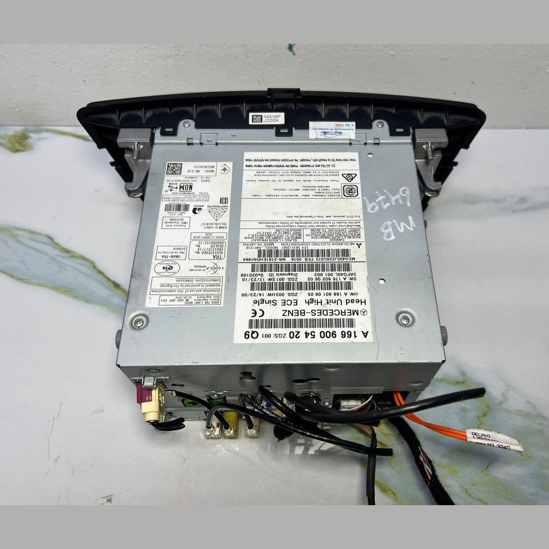 13–16 Mercedes-Benz W166 GLE Radio Audio Head Unit CD Player A166 9005420 OEM