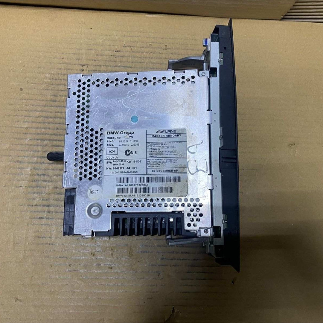 BMW Radio Player Cd Player 65129181388 3 Series E91 E92 320i