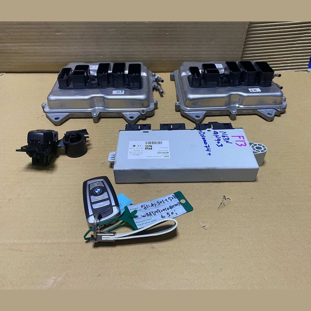 2013 BMW 650i F13 Engine Control Unit 7649828 Bosch 0261S08648 MEVD17.2.8 ECU SE
