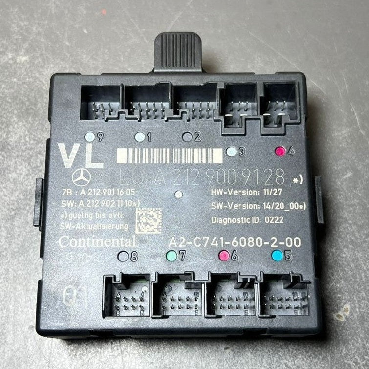 Mercedes-Benz W212 E-Class Front Left Side Door Control Module A212 9009128 OEM
