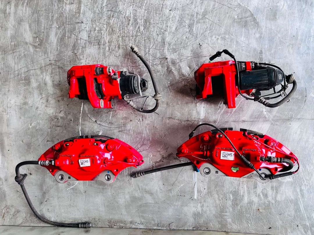 2018-2023 BMW X4 Brake Calipers Set RED MSPORT 689733602 X3 G01 M40i and X4 G02