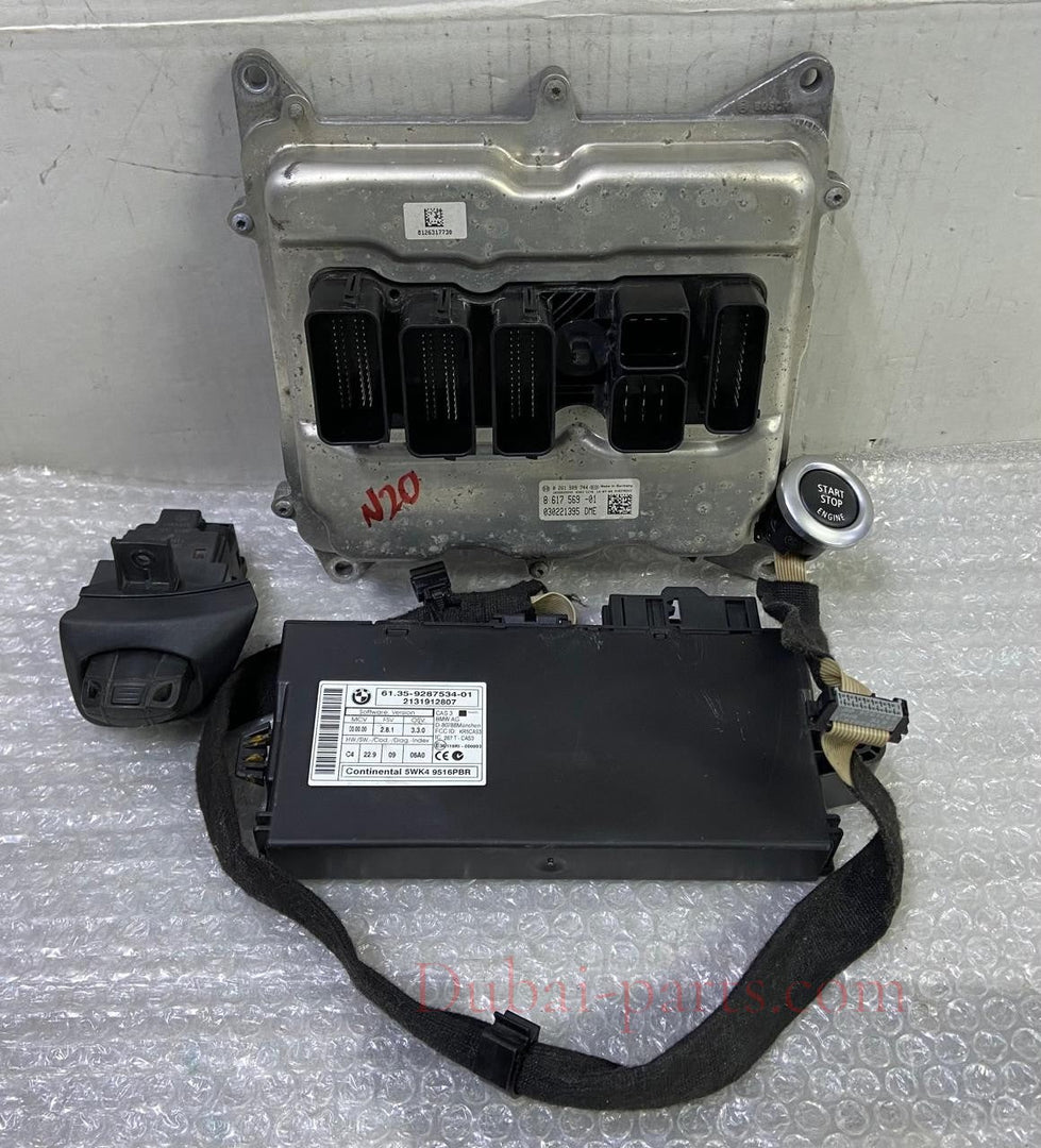 OEM 2014 BMW N20 Z4 Engine Control Module Unit ECU SET 20i sDrive Petrol 8617569