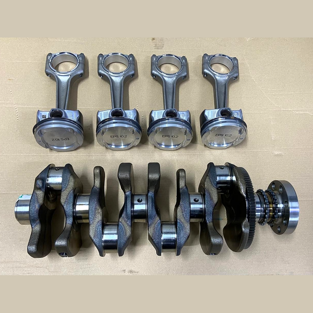 OEM BMW PETROL ENGINE B48B20A CRANKSHAFT AND PISTON SET 5A24670 8671502 25 km