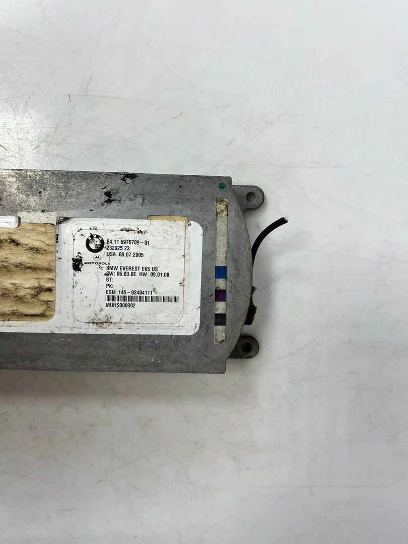 2002-2005 BMW 745i Bluetooth Control Module 6976709 OEM