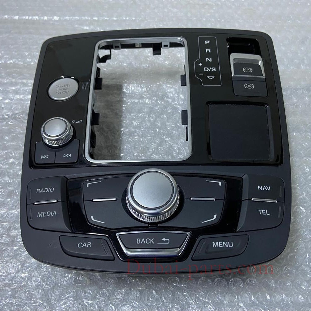 Audi A7 4G A6 C7 MMI Centre Console Multimedia Sat Nav Switch Panel 4G2919610C