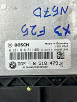 Load image into Gallery viewer, 2011-2017 BMW X3 F25 M57D Engine Control Unit ECU SET DDE+CAS4+1KEY 8518479 OEM