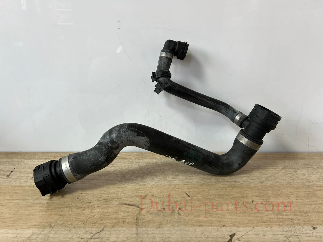 08-19 BMW E70 F71 F16 F15 X5 3.0L ENGINE COOLANT RADIATOR UPPER HOSE TUBE OEM