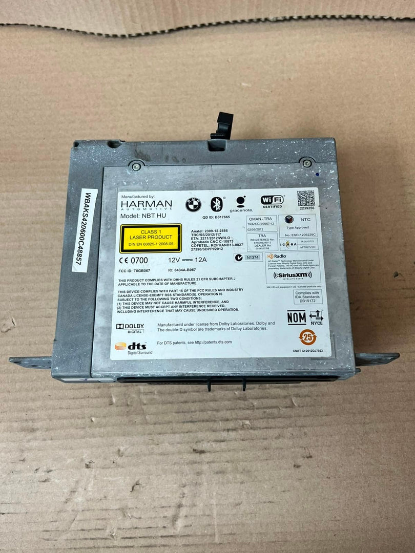 BMW X3 X4 X5 F10 F11 F30 HARMAN NBT HU Radio Navigation Head Unit 9327314 OEM