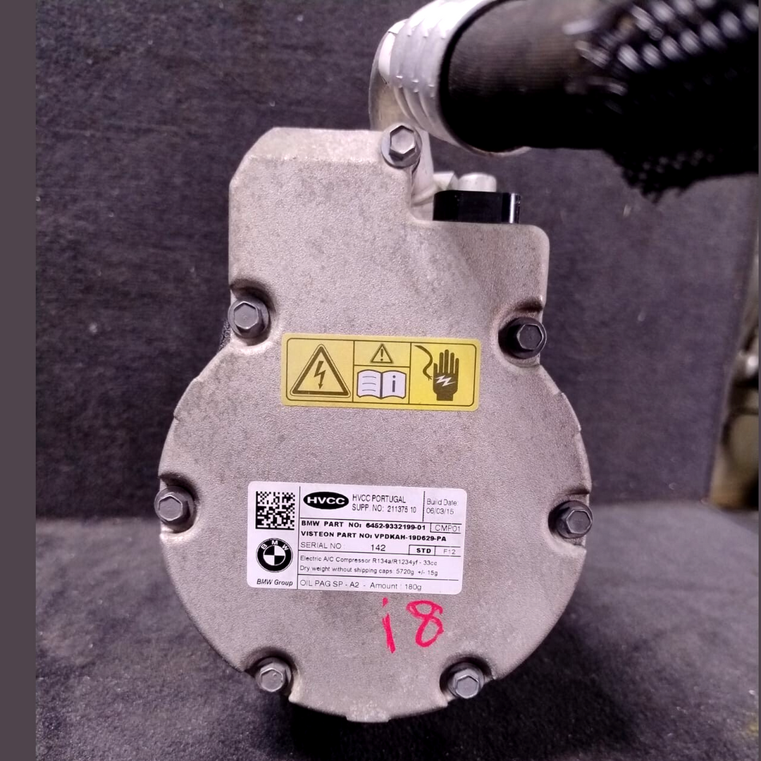 OEM BMW i8  Electric AC Air Conditioning Compressor 6452 9332199