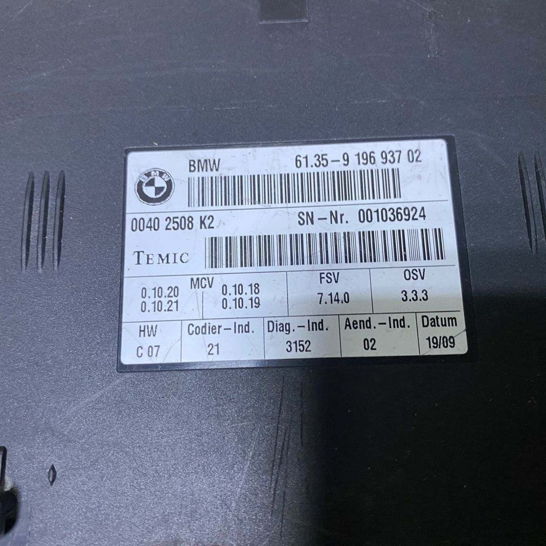 BMW Seat Control Unit Module 9196937 E92 E93 3 Series 