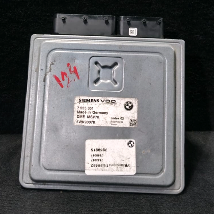 BMW E60 E90 E91 N52 323i 523i 177HP ENGINE CONTROL  ECU MODULE ONLY DME -7555361