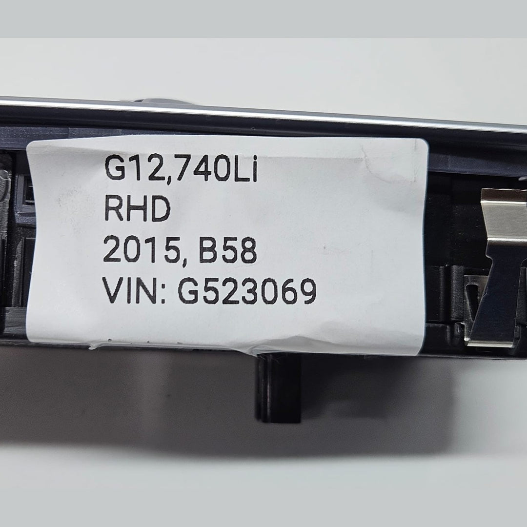 9493726 BMW G12 740i RHD 2015 Head Light Control Switch OEM