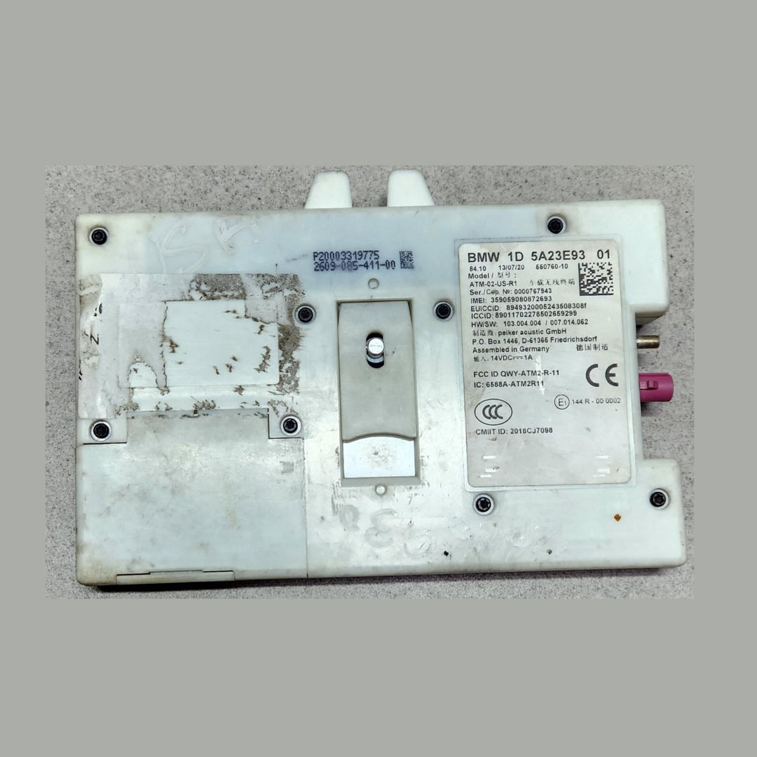 2021 BMW M5 Telematics GPS Navigation Control Module 5A23E93 M5 and X5M F95  OEM