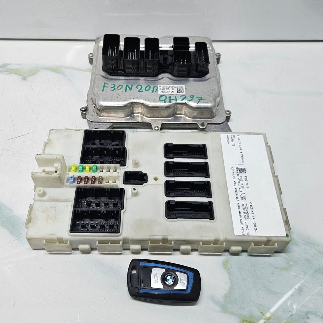 2011-2017 BMW X3 F30 F31 F32 F25 N20 Engine Control Unit SET DME 8639595 OEM