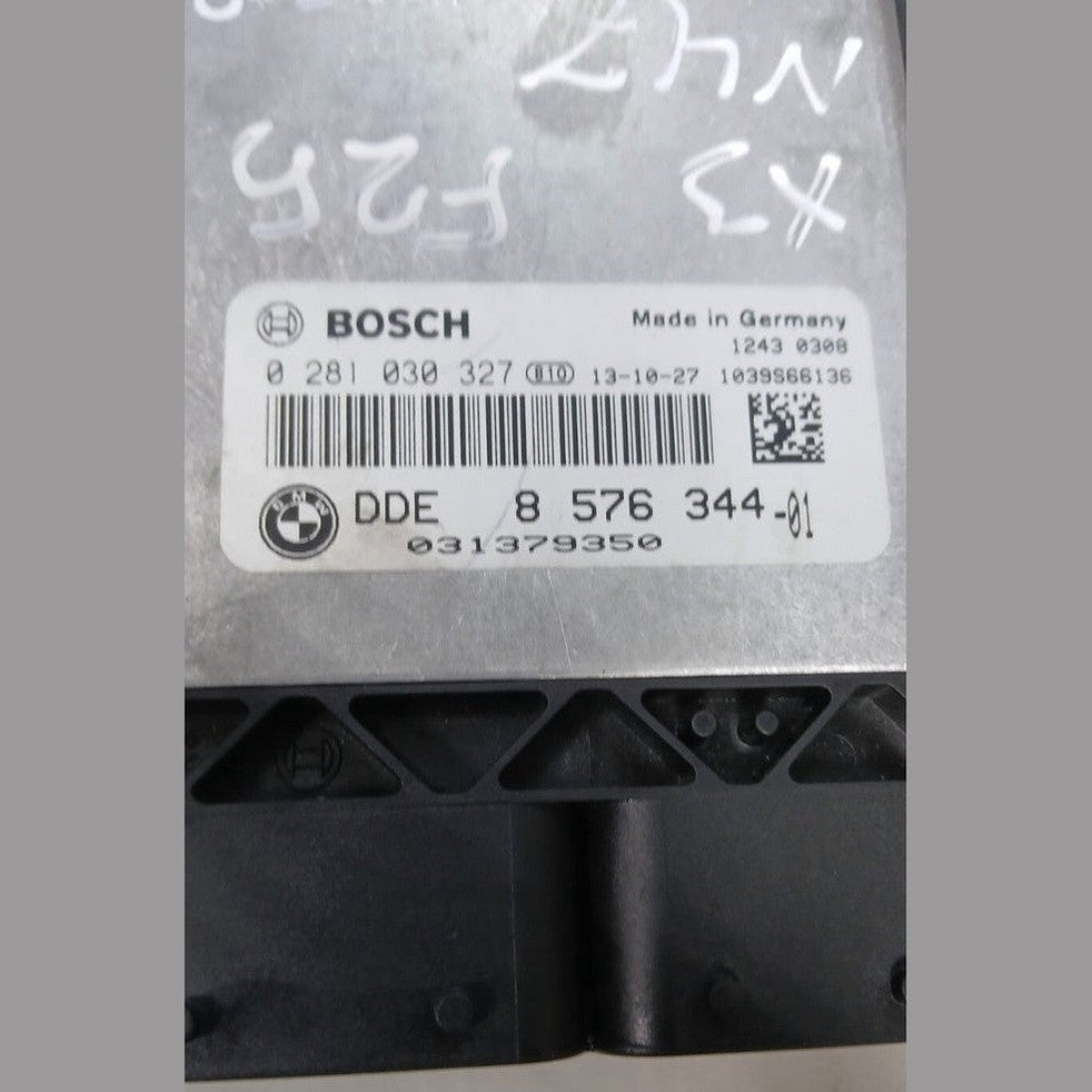 BM X3 F25 N47N ENGINE CONTROL UNIT MODULE DDE 8576344