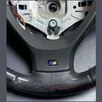 Load image into Gallery viewer, 2011 BMW X5 X6 E70 E71 M Black Steering Wheel Leather  Paddle Shift OEM 6787816