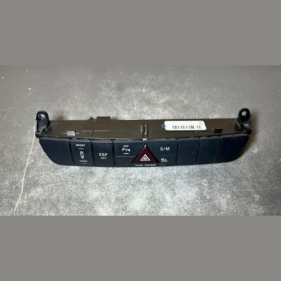 07-13 Mercedes W164 ML GL Switch Control Panel Suspension ESP S/M A164 8700151