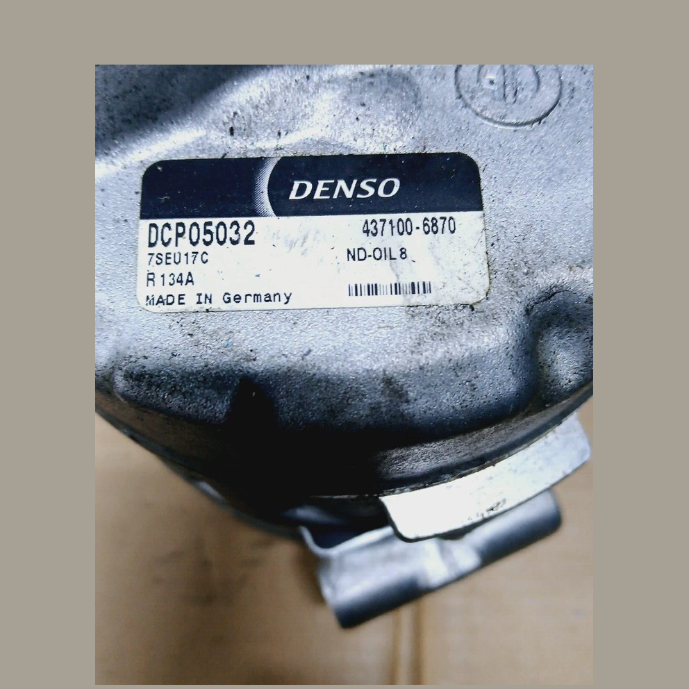 06 07 08 09 10 BMW E60 E63 E64 M5 M6 A/C COMPRESSOR & CLUTCH OEM 6932266