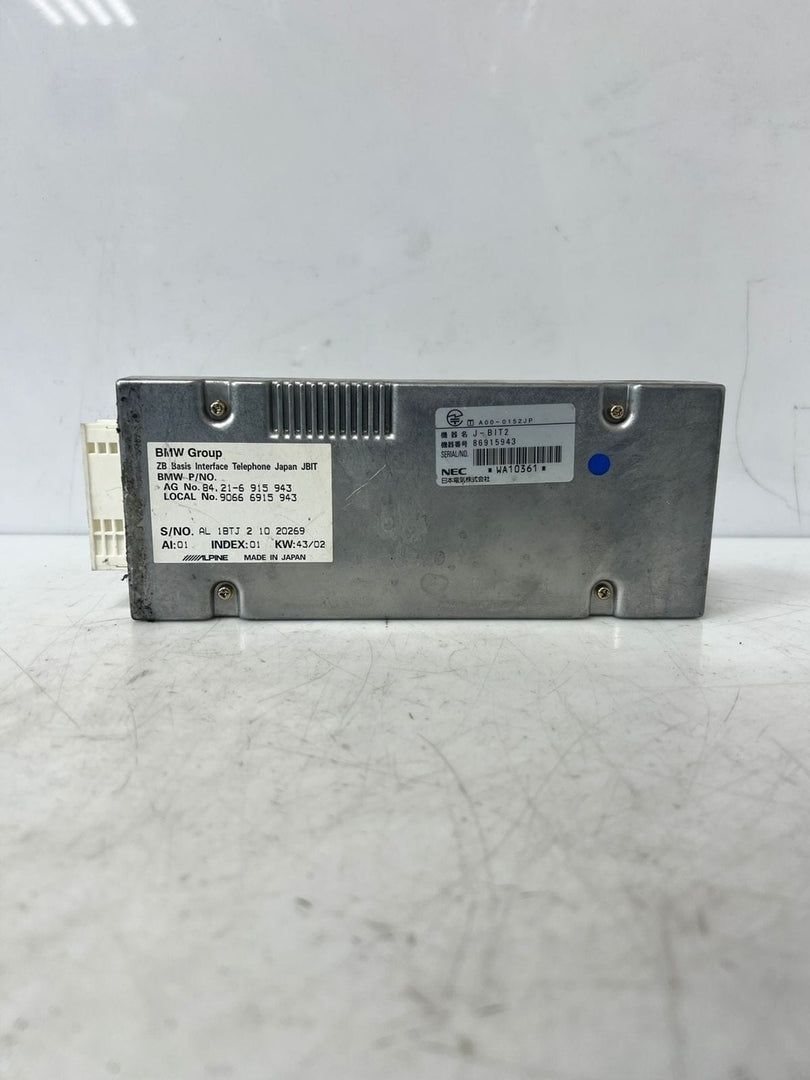 BMW 7' E65 E66 E67 X3 E83 Z4 E85 E86 JBIT Bluetooth Control Unit Module 6915943 
