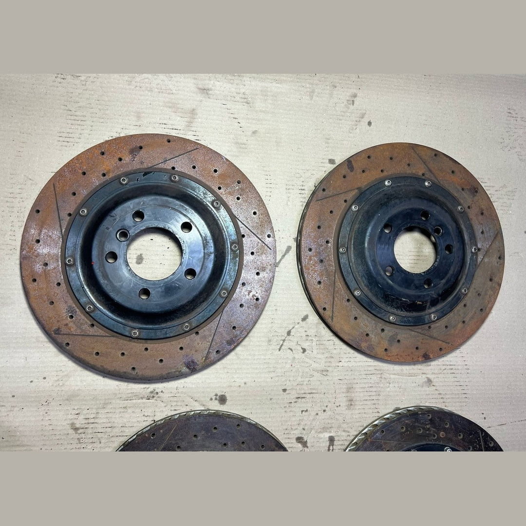 10-14 Mercedes-Benz W212 E-Class AMG E63 Front \ Rear Calipers Brake Discs Set