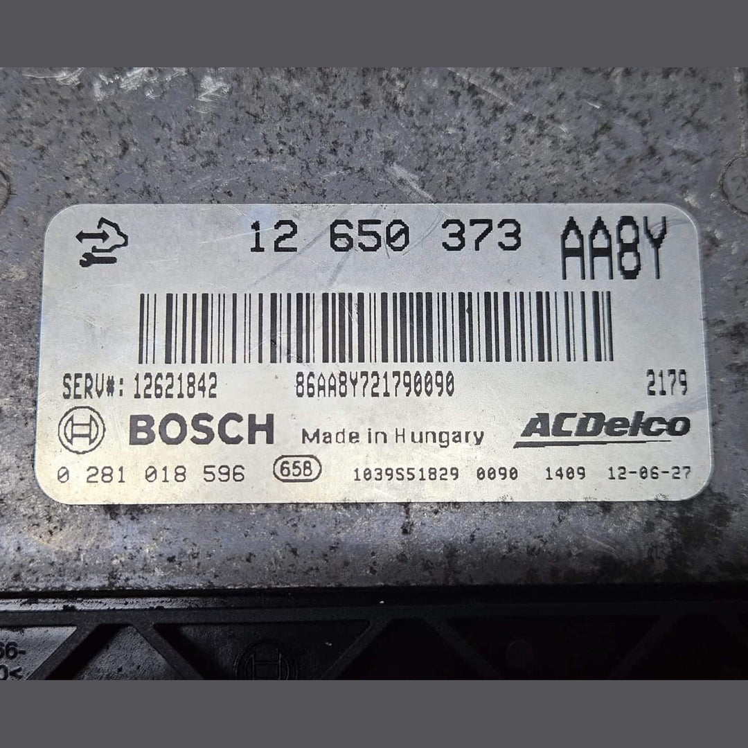 12650373-2012-2020 Holden Colorado RG 2.8L diesel Engine Control Unit ECU OEM