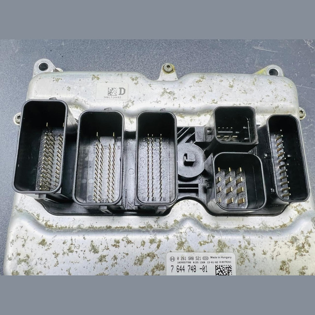 2012-2013 BMW 528i xDrive Engine Computer Module ECU ECM DME 7644748 OEM