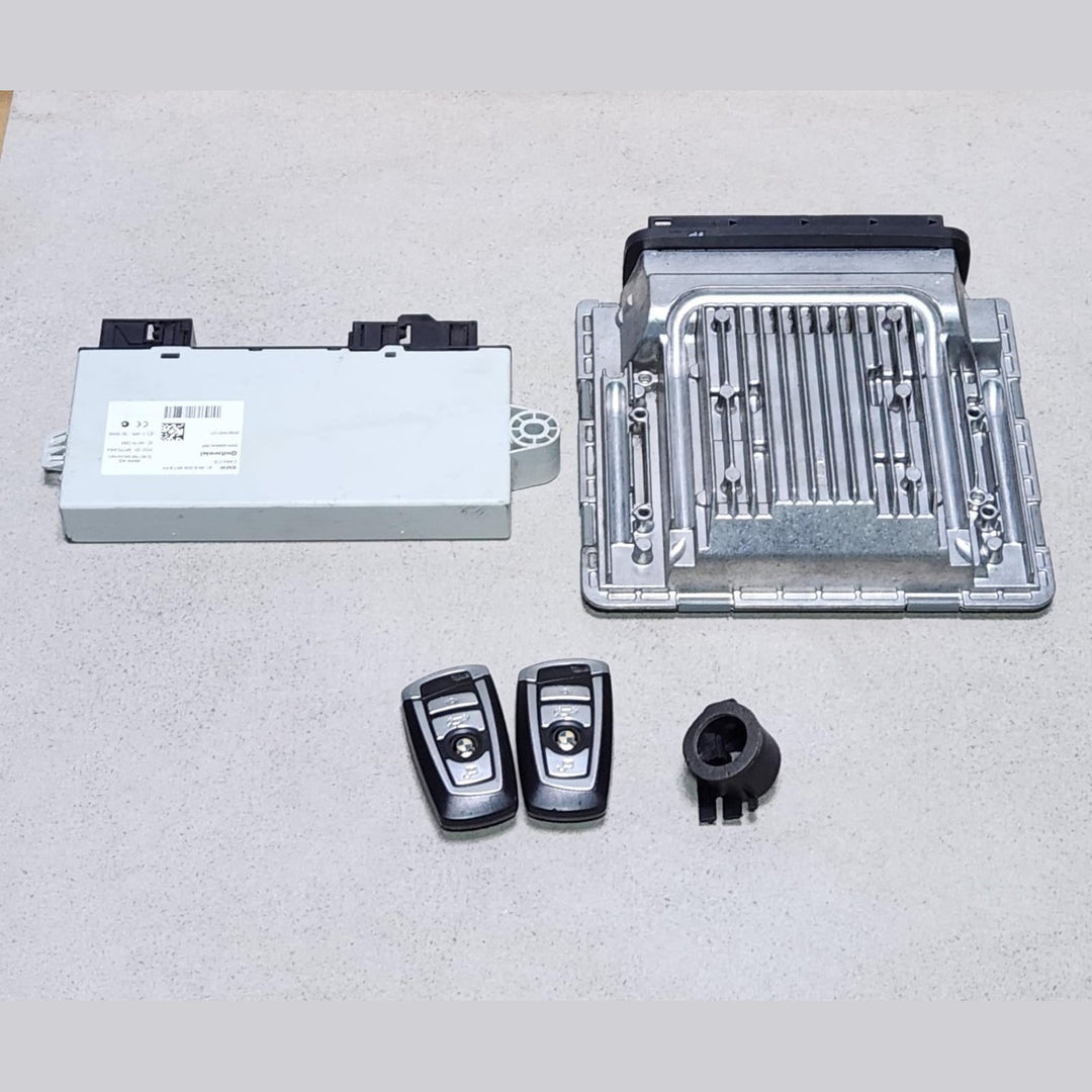 2011-2013 BMW F02 740Li N54 Engine Control Unit 7600090 7 SRE AUTOMATIC ECU SET