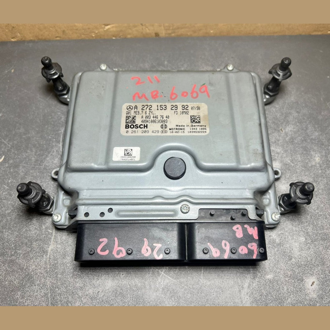 08-10 Mercedes W211 E-Klasse Motorsteuergerät Gerät ECM ECU A272 1532992 OEM