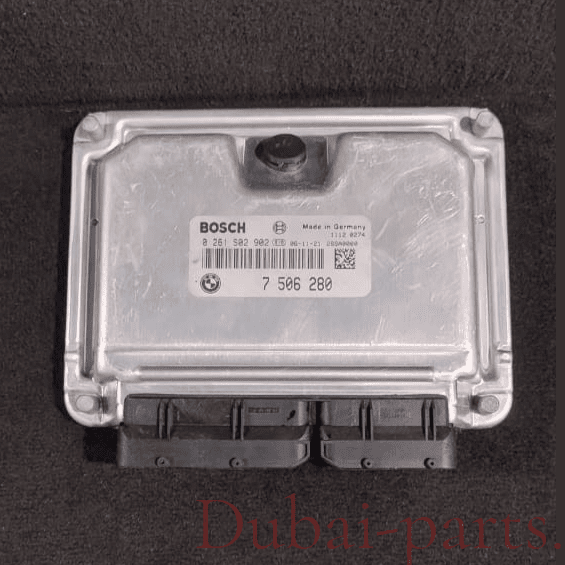 BMW 7 SERIES E65 E66 760i 760Li ENGINE CONTROL UNIT ECU ONLY - 7506280