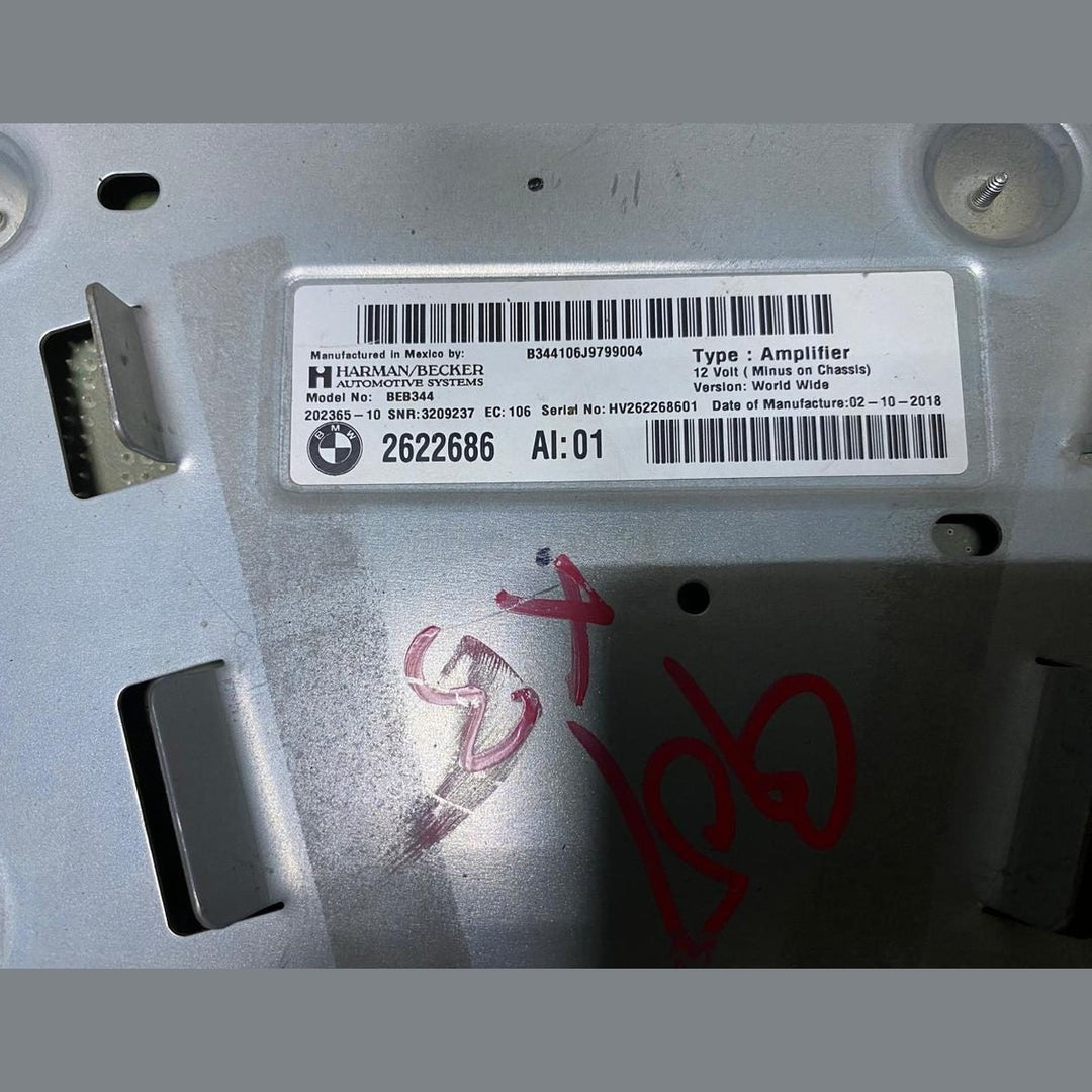 2019-2021 BMW X3 G01 Audio Amplifier 2622686