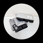 Bild in die Galerieansicht laden, 8591073-2015-2020 BMW X1 2.0D B47 Engine Control Unit DDE Key Set