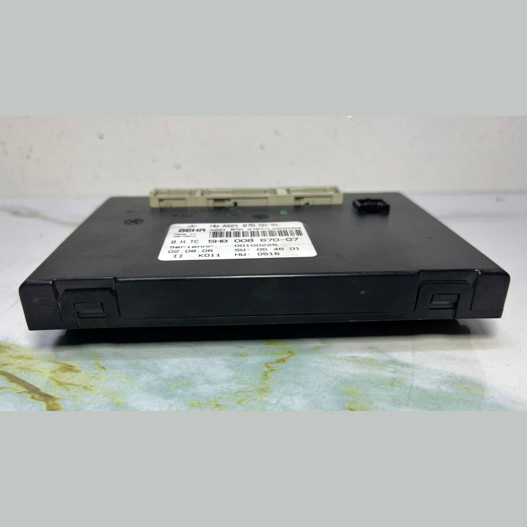 07-14 Mercedes-Benz W221 S-Class AC A/C Heater Control Module A221 8700091 OEM