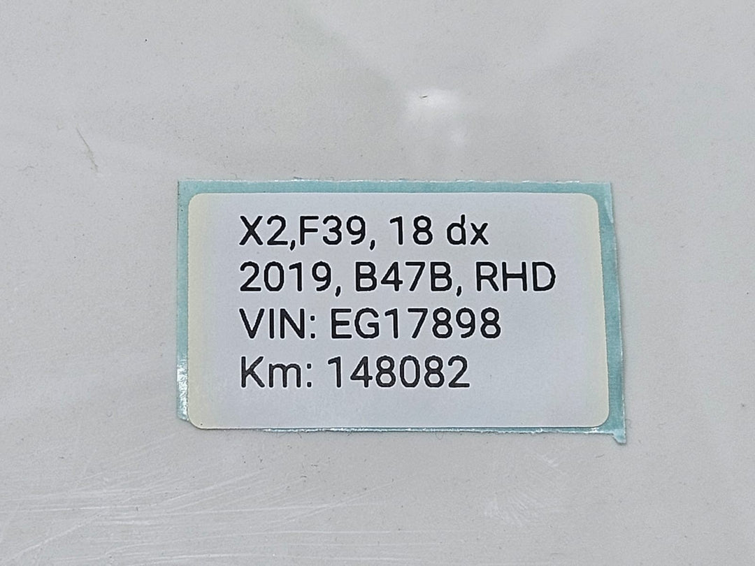 9437958-2019 BMW X2 F39 RHD Audio DVD Head Unit OEM