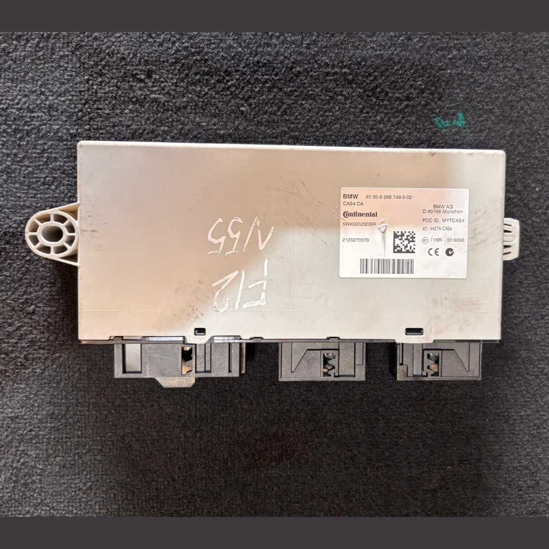 BMW F12 640I N55 ENGINE CONTROL MODULE ECU SET WITH KEY  OEM - 7632155