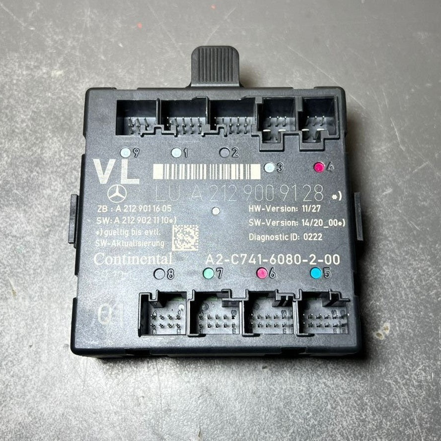 Mercedes-Benz W212 E-Class Front Left Side Door Control Module A212 9009128 OEM