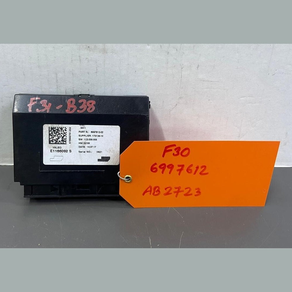 OEM BMW F20 F30 F31 F32 Air Conditioning AC Unit Control Module 6997612