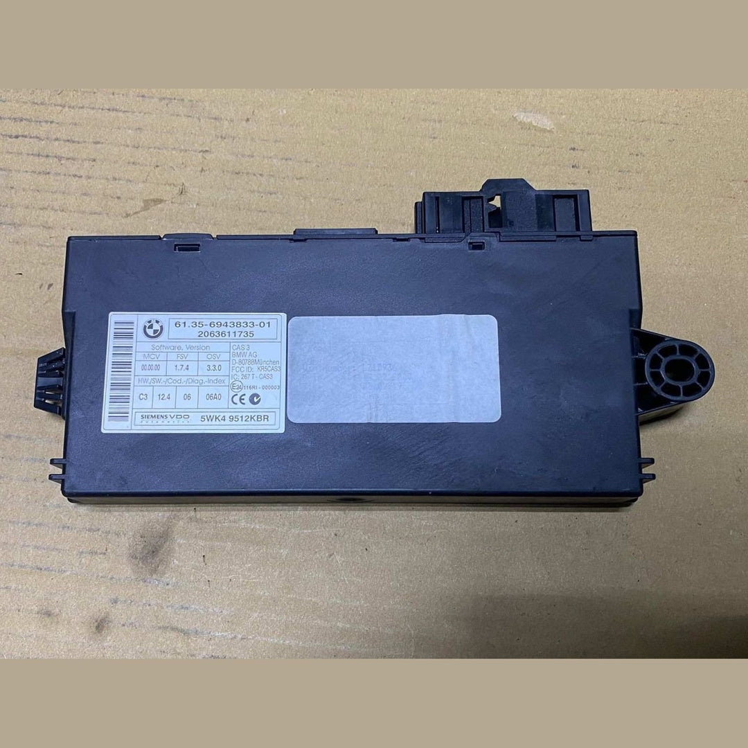 2007-2013 BMW X5 Ignition Switch Keyless Control Module 6943833