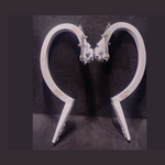 Load image into Gallery viewer, BMW 3 SERIES G20 SALOON PAIR OF REAR TAILGATE BOOT HINGES WHITE 7430640 -7430639