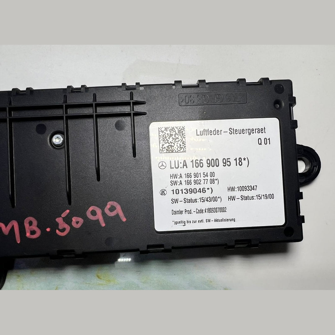 2017-2019 Mercedes-Benz GLS550 Active Suspension Control Module A1669009518 W166