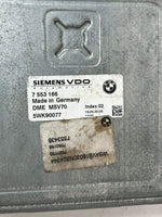Load image into Gallery viewer, 2006 BMW 530i E60 2005 N52 ENGINE CONTROL UNIT ECU MODULE DME MSV70 7553166