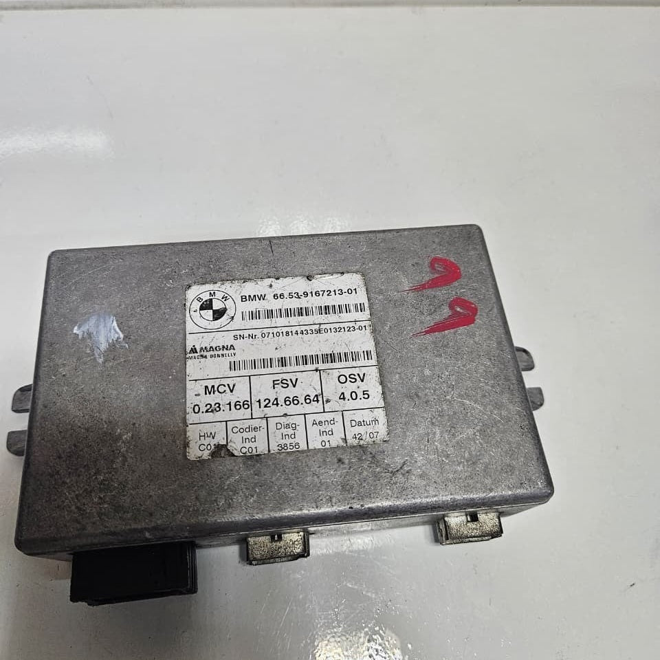 BMW E70 X5 E71 X6 CONTROL UNIT EXTERIOR MIRROR CHAMBER CAMERA MODULE 9167213