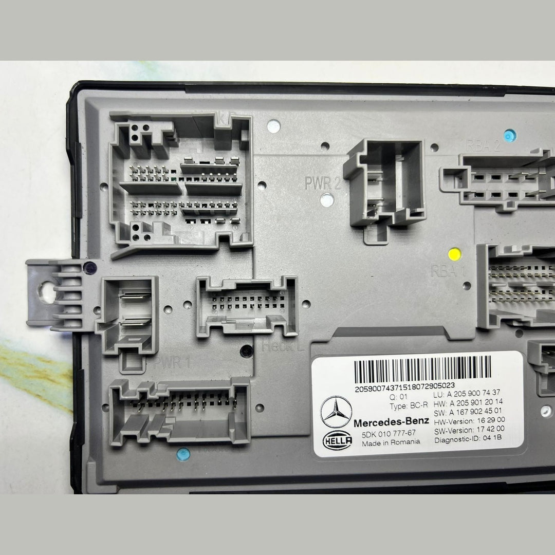 14-20 Mercedes W205 C-Class SAM Comfort Control Module Unit A205 9007437 OEM