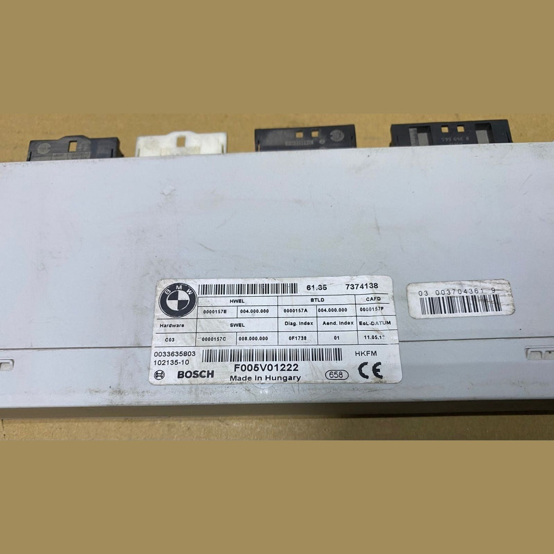 BMW Rear Flap Controller 7374138 F34 3 Series Gran Turismo 2013-2017