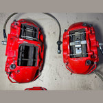 Bild in die Galerieansicht laden, Mercedes-Benz E63 W212 AMG E-Class Front \ Rear Brembo Red Brake Calipers Set