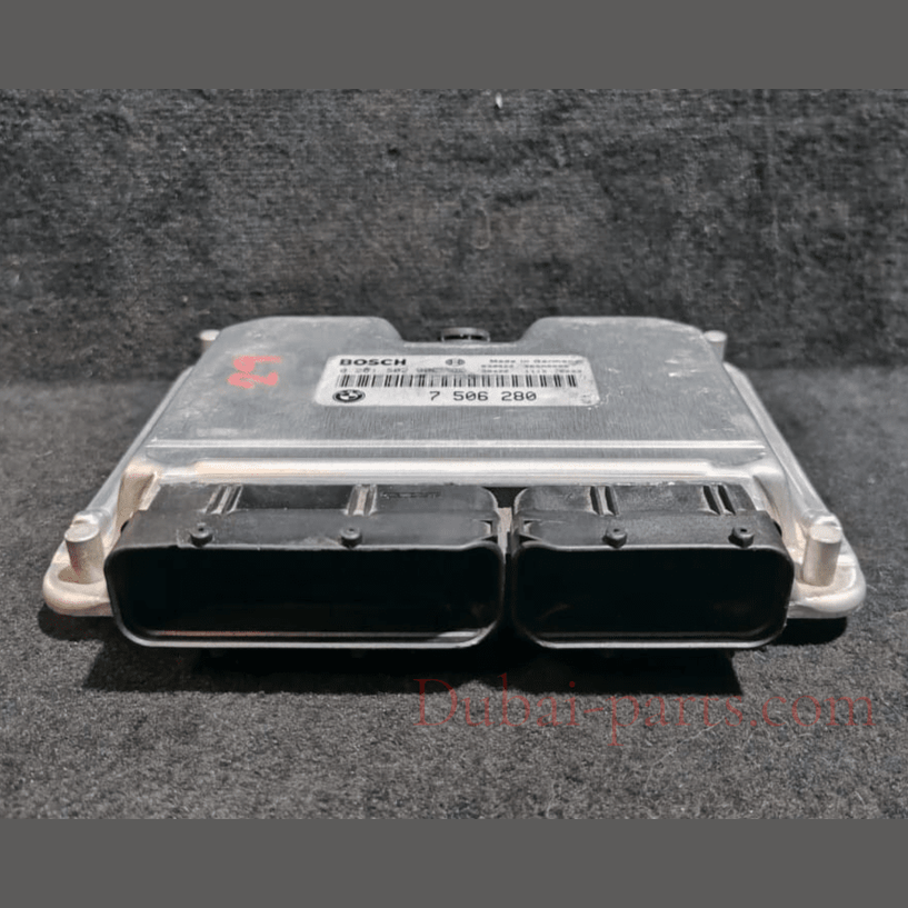 BMW 7 SERIES E65 E66 760i 760Li ENGINE CONTROL UNIT ECU ONLY -  7506280