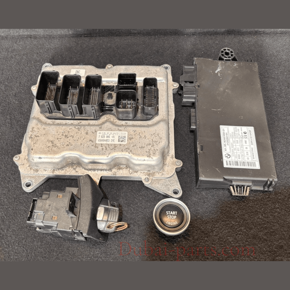 BMW X1 20iX E84 2011 N20B20A ENGINE CONTROL UNIT ECU COMPLETE  KIT 7629006