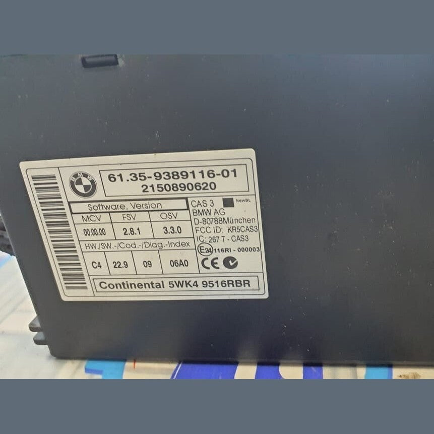 BMW  E89 Z4 PETROL N20  ENGINE CONTROL ECU DME MODULE SET 8643741