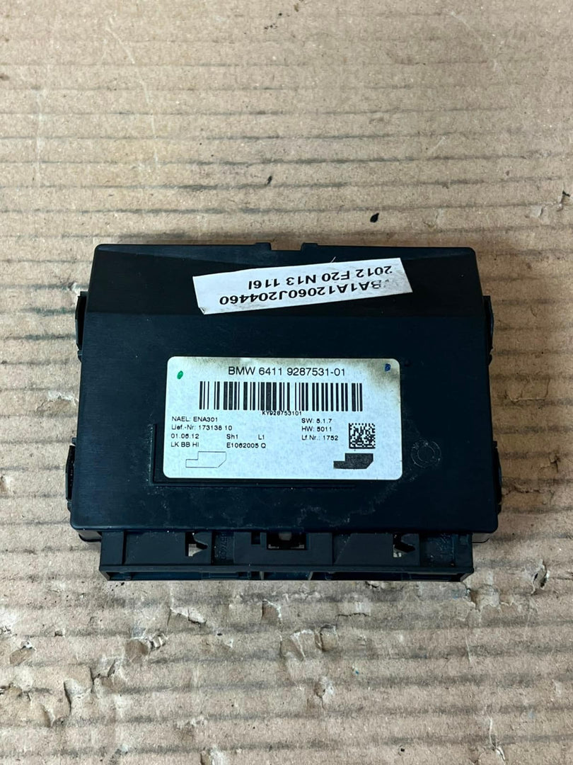 2012 BMW 320i F20 F21 F30 F31 F35 Air Conditioning/Heating Control Unit 9287531